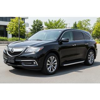 Stranske stopnice BlackLine (2 kos, aluminij) Acura MDX 2013–2020 fotografija 1