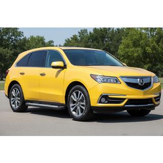 Stranske stopnice Vision New Black (2 kos, aluminij) Acura MDX 2013–2020 fotografija 1