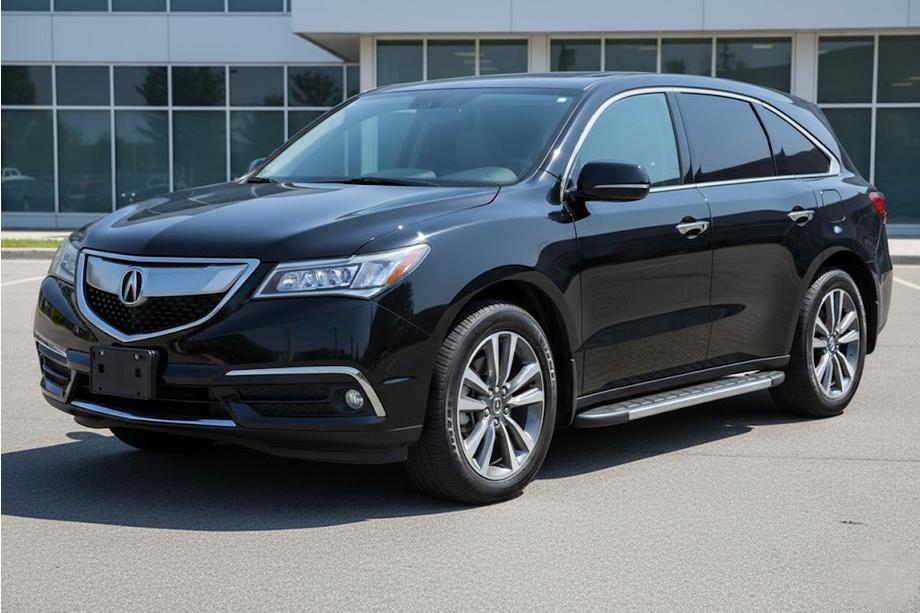 Acura MDX 2013–2020 Bočne stopnice Duru (2 kosa, aluminij) Image