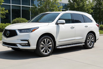Acura MDX 2013–2020 Stranski pragovi Maydos V1 (2 kos, aluminij ↗ nerjaveče jeklo) fotografija 1