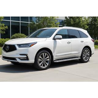 Stranski pragovi Maydos V1 (2 kos, aluminij ↗ nerjaveče jeklo) Acura MDX 2013–2020 fotografija 1