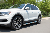 Acura MDX 2013–2020 Stranski pragovi Maydos V2 (2 kos, aluminij / nerjaveče jeklo) fotografija 1