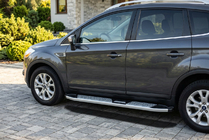 Ford Kuga 2008–2013 Mevsim Grey bočne stopnice (2 kos, aluminij) fotografija 1