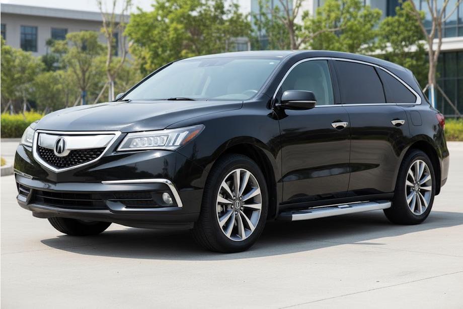 Acura MDX 2013–2020 Mevsim Grey bočne stopnice (2 kos, aluminij) Image
