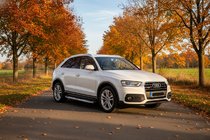 Audi Q3 2011–2019 Mevsim Grey bočne stopnice (2 kos, aluminij) fotografija 1