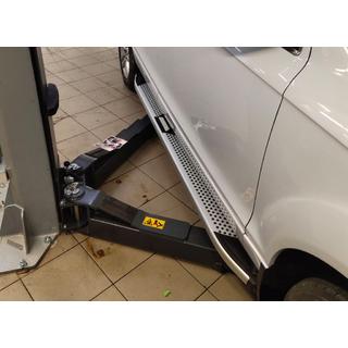 Mevsim Grey bočne stopnice (2 kos, aluminij) Audi Q7 2005–2015 fotografija 1
