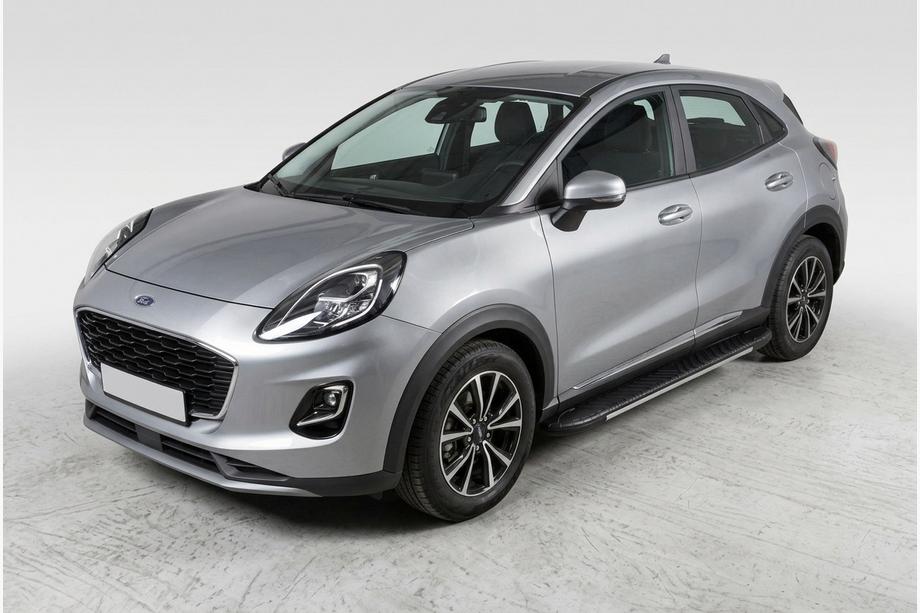Ford Puma 2019– Bočni pragovi Bosphore Grey (2 kos, aluminij) Image