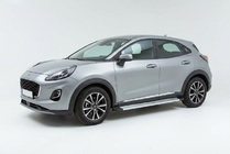 Ford Puma 2019– Bočne stopnice Maya V2 (2 kos, aluminij) fotografija 1