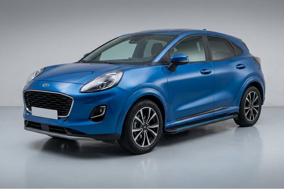 Ford Puma 2019– Bočne stopnice Maya Blue (2 kos, aluminij) Image