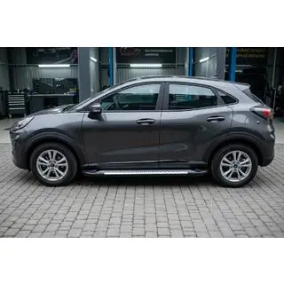 Stranske stopnice Allmond Grey (2 kosa, aluminij) fotografija 1