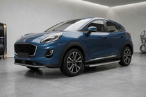 Ford Puma 2019– Stranske stopnice BlackLine (2 kos, aluminij) fotografija 1