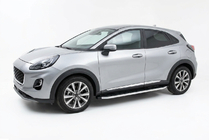 Ford Puma 2019– Bočne stopnice Fullmond (2 kos, aluminij) fotografija 1