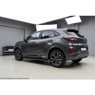 Stranski pragovi Tayga Black (2 kos, aluminij) fotografija 1