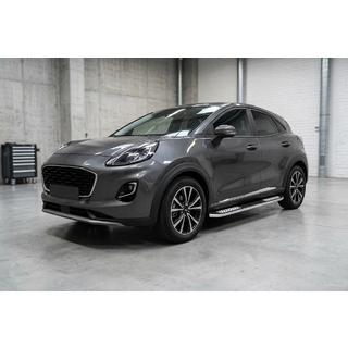 Stranske stopnice Tayga V2 (2 kos, aluminij) fotografija 1