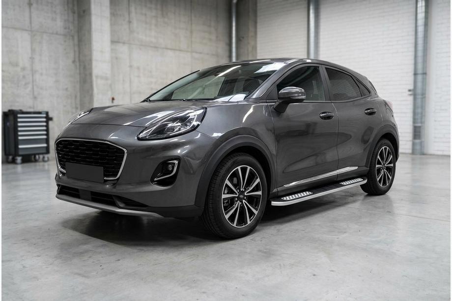 Ford Puma 2019– Stranske stopnice Tayga V2 (2 kos, aluminij) Image