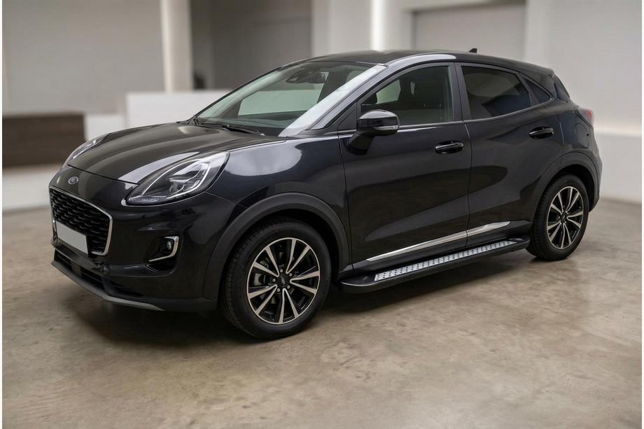 Ford Puma 2019– Stranske stopnice Vision New Black (2 kos, aluminij) Image