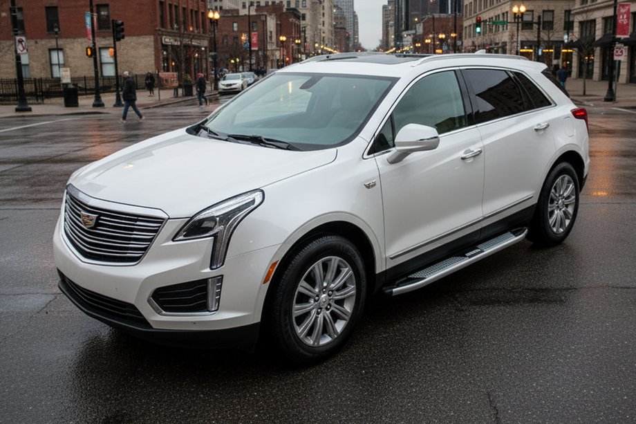 Cadillac XT5 2016– Mevsim Grey bočne stopnice (2 kos, aluminij) Image