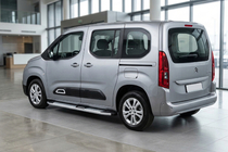 Citroen Berlingo/Multispace 2018– Mevsim Grey bočne stopnice (2 kos, aluminij) Dolga medosna razdalja fotografija 1
