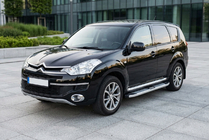 Citroen C-Crosser 2007–2013 Mevsim Grey bočne stopnice (2 kos, aluminij) fotografija 1