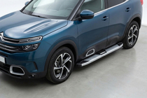 Citroen C5 Aircross 2017–2025 Mevsim Grey bočne stopnice (2 kos, aluminij) fotografija 1