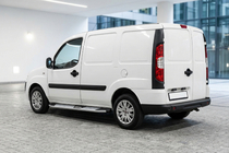Fiat Doblo I 2001–2005 Mevsim Grey bočne stopnice (2 kos, aluminij) fotografija 1