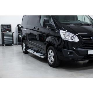 Mevsim Grey bočne stopnice (2 kos, aluminij) Ford Custom 2013–2022 fotografija 1