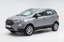Ford Ecosport 2013–2022 Mevsim Grey bočne stopnice (2 kos, aluminij) fotografija 1