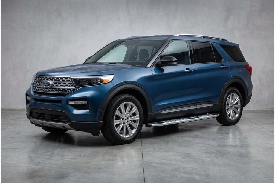 Ford Explorer 2019– Mevsim Grey bočne stopnice (2 kos, aluminij) Image