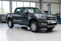 Ford Ranger 2011–2022 Mevsim Grey bočne stopnice (2 kos, aluminij) fotografija 1