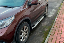 Honda CRV 2012–2016 Mevsim Grey bočne stopnice (2 kos, aluminij) fotografija 2