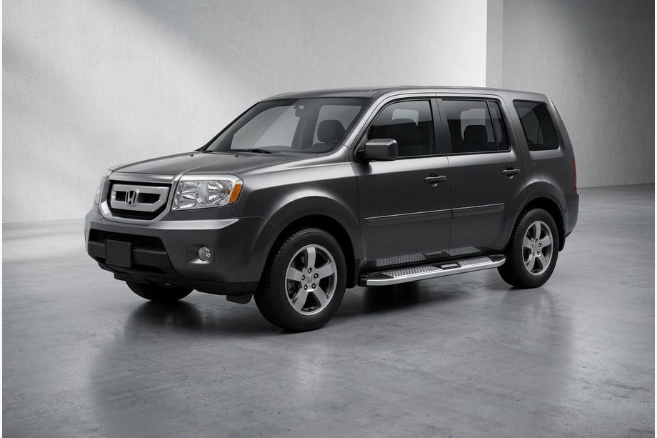 Honda Pilot 2008–2015 Mevsim Grey bočne stopnice (2 kos, aluminij) Image