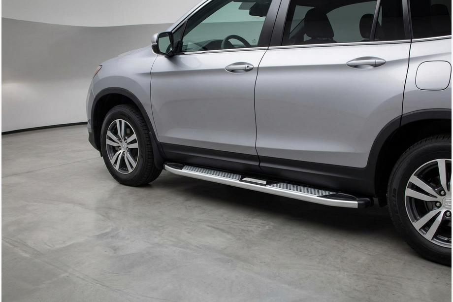 Honda Pilot 2015–2022 Mevsim Grey bočne stopnice (2 kos, aluminij) Image