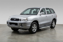 Hyundai Santa Fe 1 2000–2006 Mevsim Grey bočne stopnice (2 kos, aluminij) fotografija 1