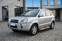 Hyundai Tucson JM 2004– Mevsim Grey bočne stopnice (2 kos, aluminij) fotografija 1