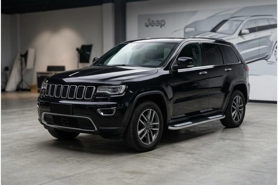 Jeep Grand Cherokee WK2 2010–2021 Mevsim Grey bočne stopnice (2 kos, aluminij) Image