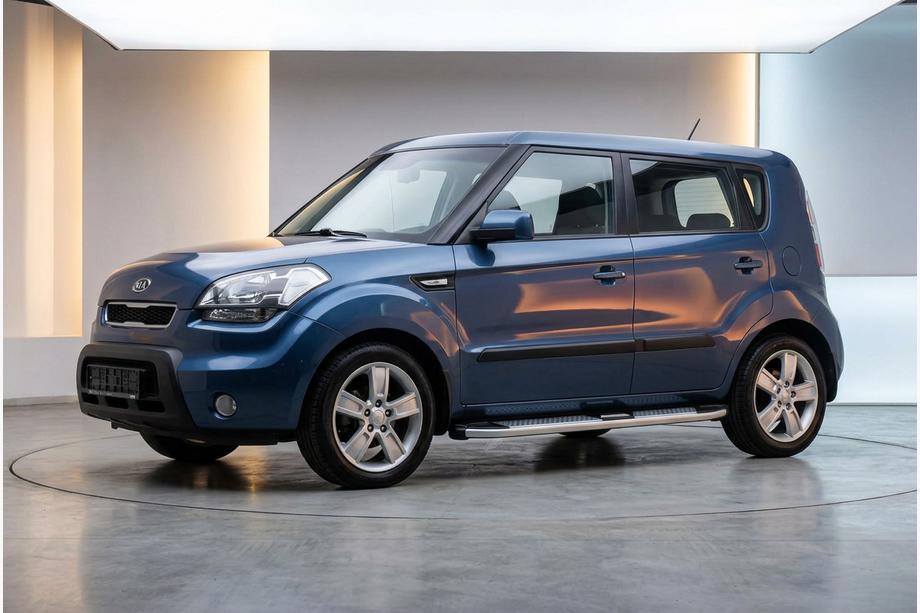 Kia Soul I 2008–2013 Mevsim Grey bočne stopnice (2 kos, aluminij) Fotografija 1