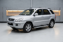 Kia Sportage 2004–2010 Mevsim Grey bočne stopnice (2 kos, aluminij) fotografija 1