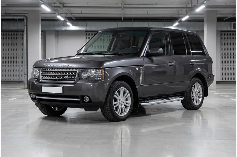 Range Rover III L322 2002–2012 Mevsim Grey bočne stopnice (2 kos, aluminij) Image
