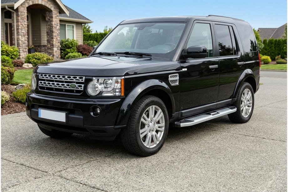 Land Rover Discovery IV 2009–2017 Mevsim Grey bočne stopnice (2 kos, aluminij) Fotografija 1