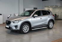 Mazda CX-5 2012–2017 Mevsim Grey bočne stopnice (2 kos, aluminij) fotografija 1