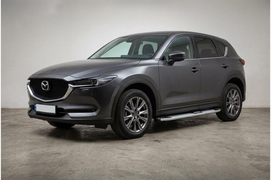 Mazda CX-5 2017–2025 Mevsim Grey bočne stopnice (2 kos, aluminij) Image