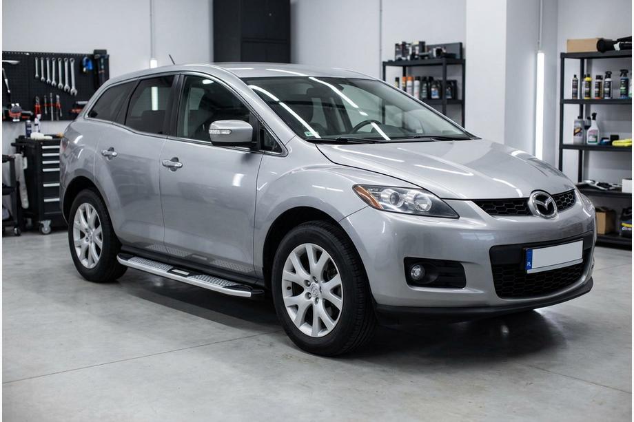 Mazda CX-7 2006–2012 Mevsim Grey bočne stopnice (2 kos, aluminij) Fotografija 1