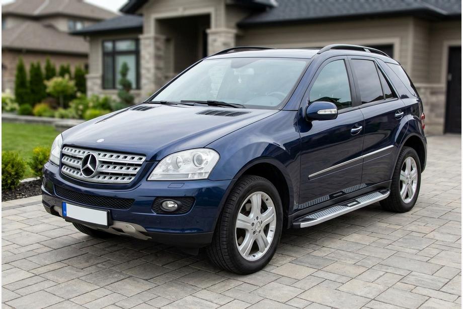 Mercedes ML W164 2005–2011 Mevsim Grey bočne stopnice (2 kos, aluminij) Image