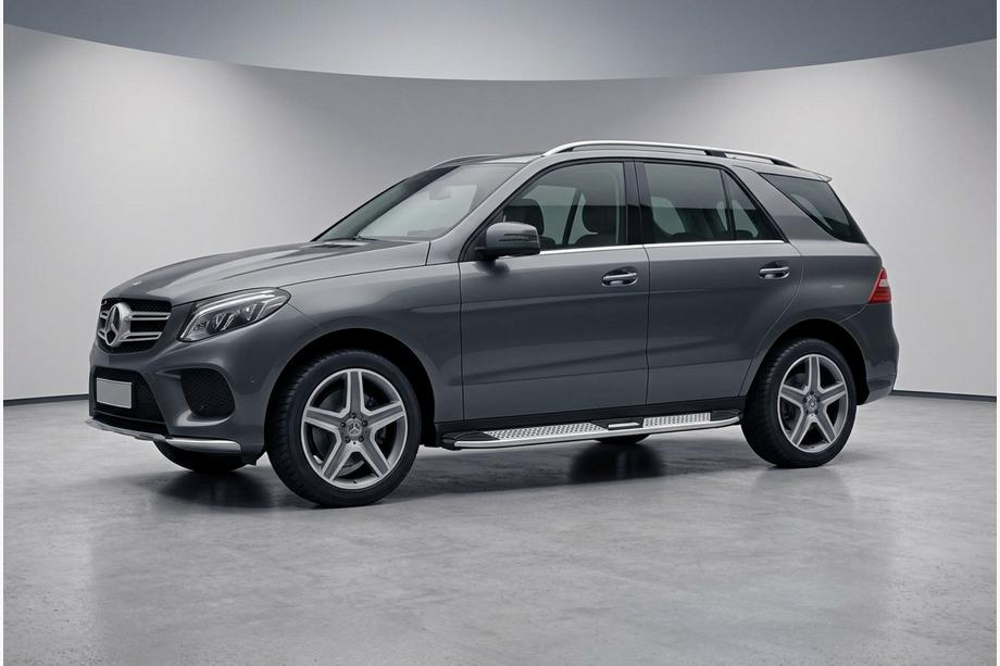 Mercedes GLE/ML class W166 2011–2018 Mevsim Grey bočne stopnice (2 kos, aluminij) Image