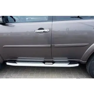 Mevsim Grey bočne stopnice (2 kos, aluminij)