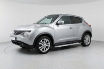 Nissan Juke 2010–2019 Mevsim Grey bočne stopnice (2 kos, aluminij) fotografija 1