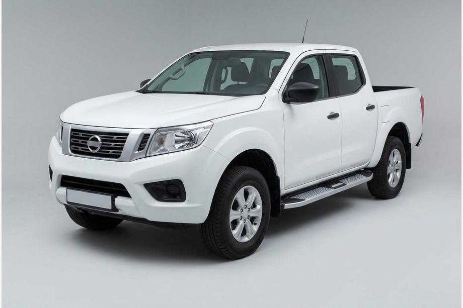 Nissan Navara/NP300 2016– Mevsim Grey bočne stopnice (2 kos, aluminij) Image