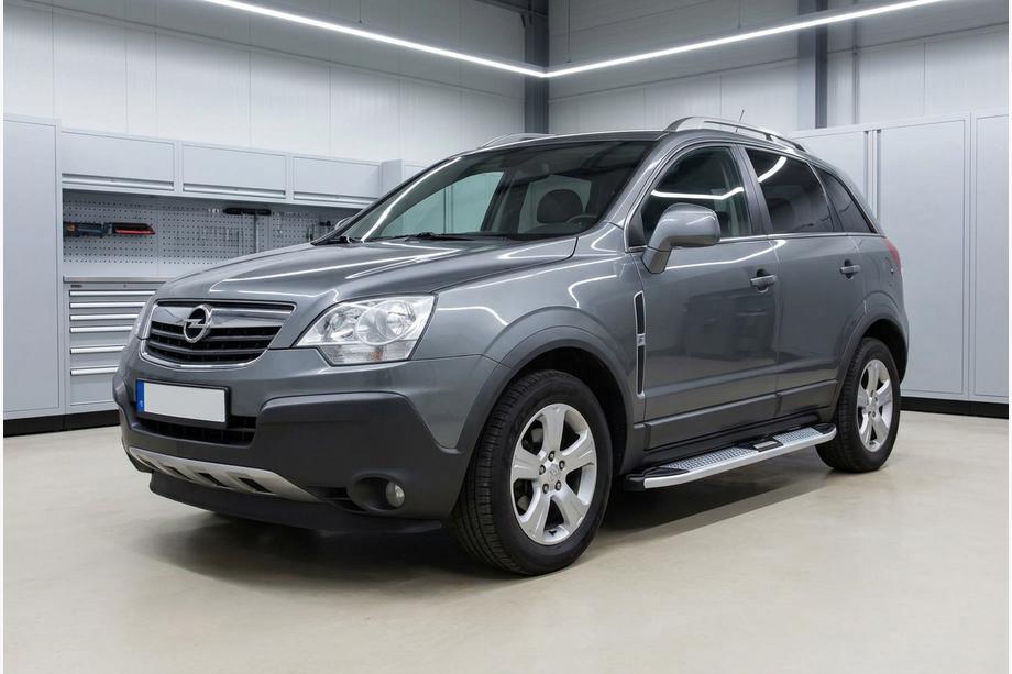 Opel Antara 2006–2017 Mevsim Grey bočne stopnice (2 kos, aluminij) 2007-2015 Image