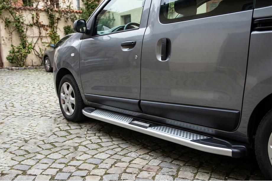 Renault Dokker 2013–2022 Mevsim Grey bočne stopnice (2 kos, aluminij) Image