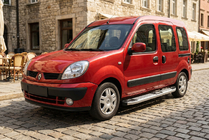 Renault Kangoo 1998–2008 Mevsim Grey bočne stopnice (2 kos, aluminij) fotografija 1